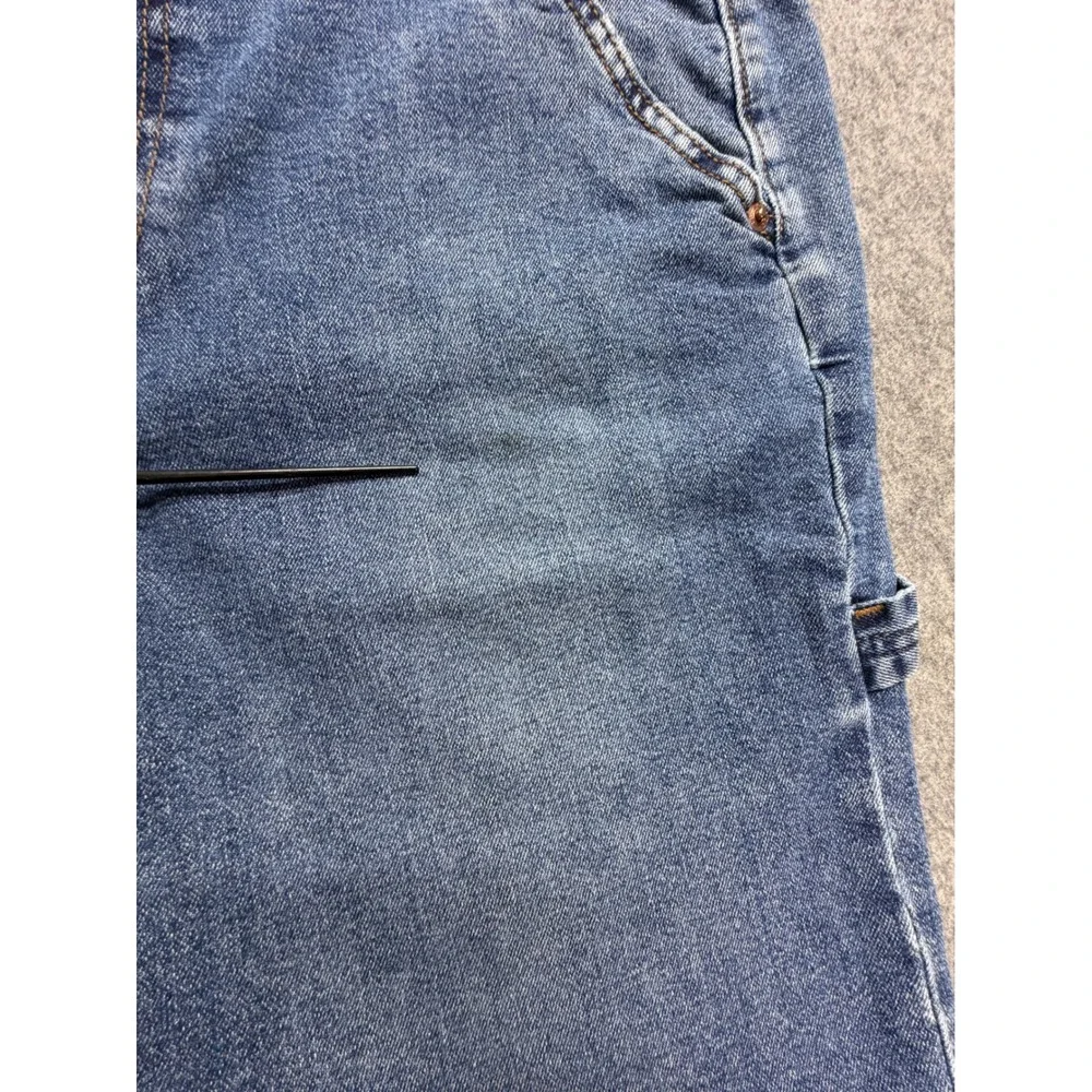 Signature by Levi Strauss Gold Label Mens 32 Carpenter Shorts Denim Blue 57735